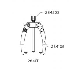 EXTRACTOR FORZA SERIE 2840T BRICO DE 3 PATAS